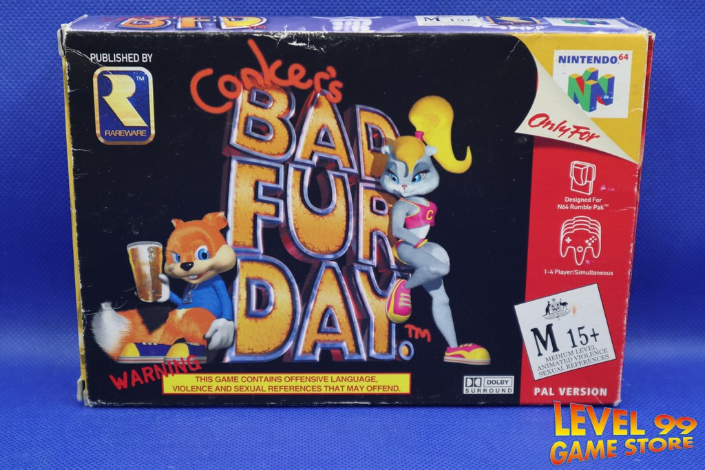 conkers bad fur day the game